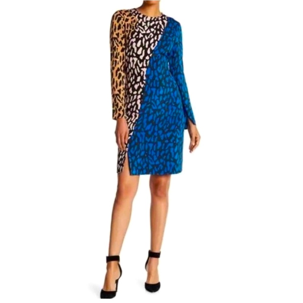 DVF Diane von Furstenberg Belmont Print Dress size 8
